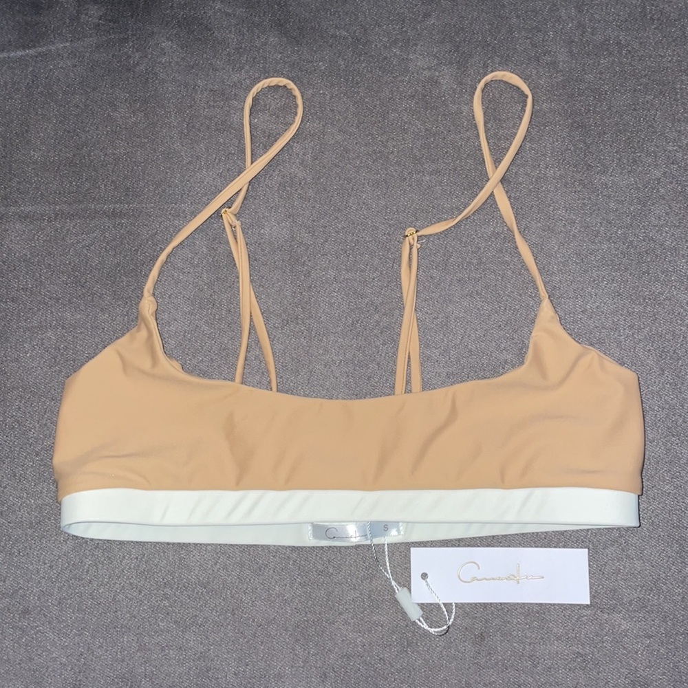 Bikini.  Size Small.  Tan & Ivory​ - Picture 2 of 5
